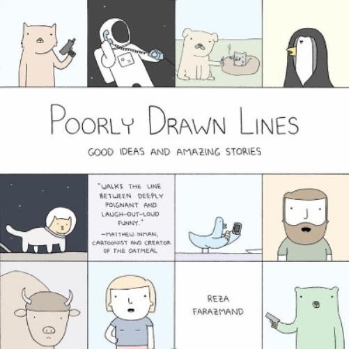Reza Farazmand Poorly Drawn Lines (Tascabile)