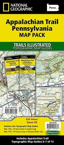 National Geographic Maps Appalachian Trail: Pennsylvania [map Pack Bundle] (Map)