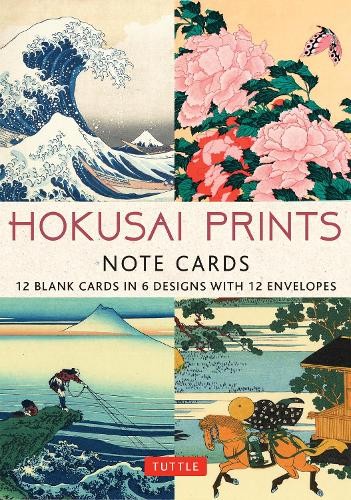 Katsushika Hokusai Hokusai Prints Note Cards - 12 Cards (Poster)