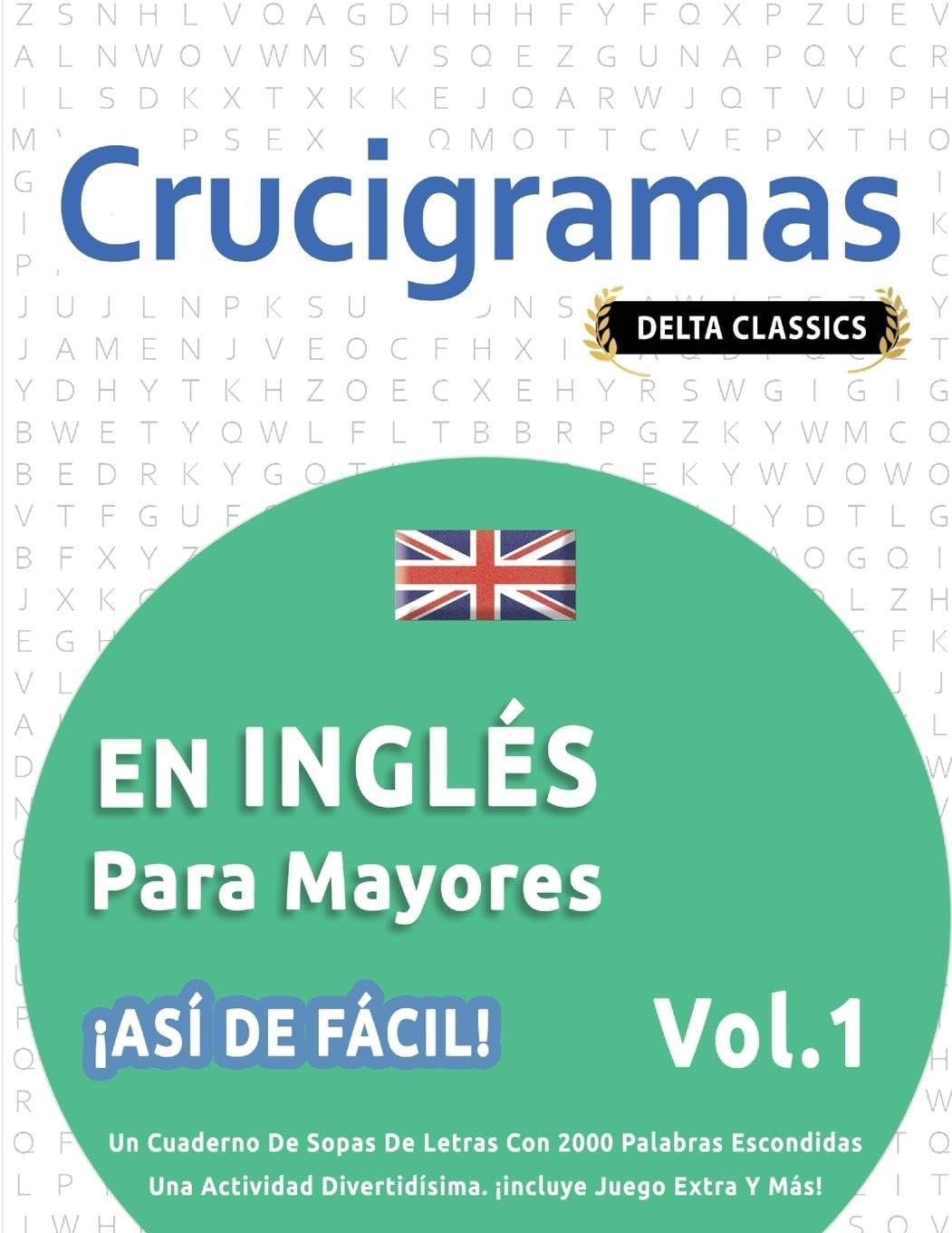 Delta Classics Crucigramas En Inglés Para Mayores - ¡Así de Fácil! - (Tascabile)