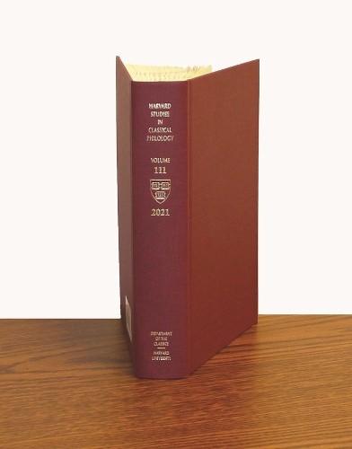 Harvard Studies in Classical Philology, Volume 111 by Richard F. Thomas