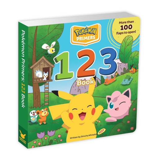 Pokemon Primers: 123 Book (Pokemon Primers) [Board book] by Whitehill, Simcha
