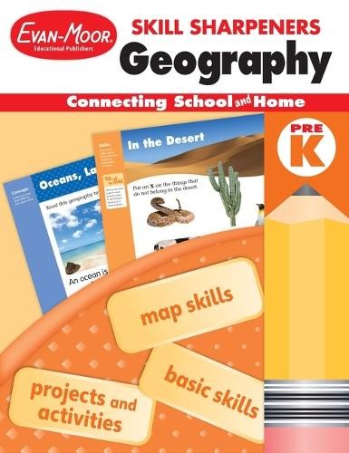 Skill Sharpeners: Geography, Prek Workbook (Tascabile)
