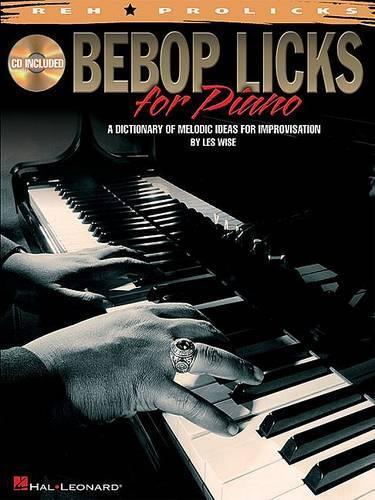 Les Wise Bebop Licks For Piano - (Tascabile)