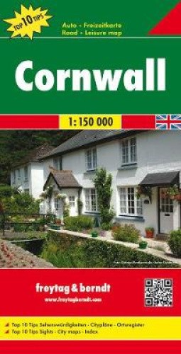 Cornwall 1 : 150 000. Autokarte [Map]