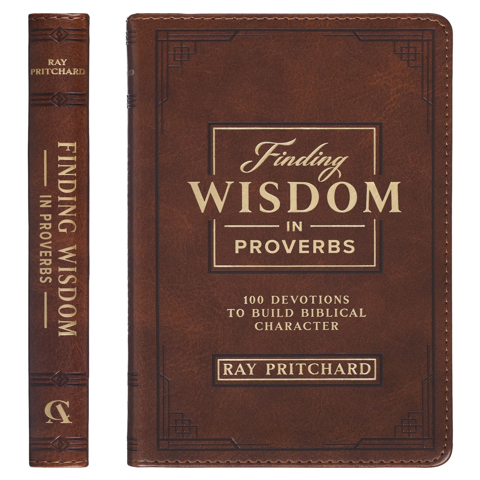Christian Art G Devotional Finding Wisdom in Proverbs Fau (Rilegato in ecopelle)