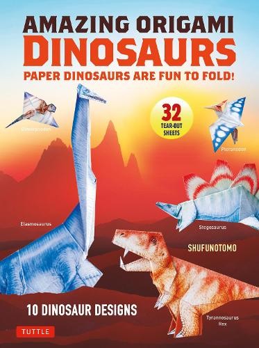 Shufunotomo Co., Ltd. Amazing Origami Dinosaurs (Tascabile)