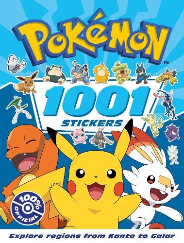 Pokémon Pokémon: 1001 Stickers (Tascabile)