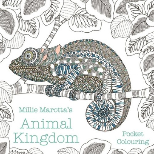 Millie Marotta's Animal Kingdom Pocket Colouring by Marotta, Millie [Paperback]