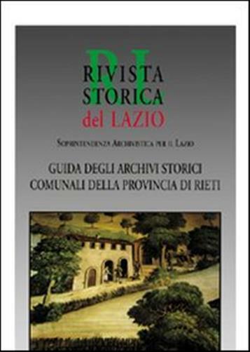 Guida agli archivi storici comunali della provincia di Rieti - Soprintende...