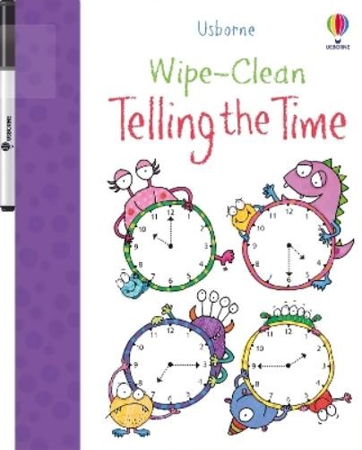 Jessica Greenwell Wipe-clean Telling the Time (Tascabile) Wipe-Clean