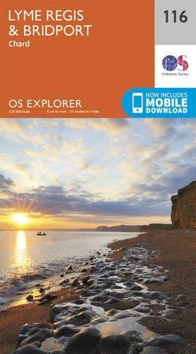 Lyme Regis and Bridport (Map) OS Explorer Map