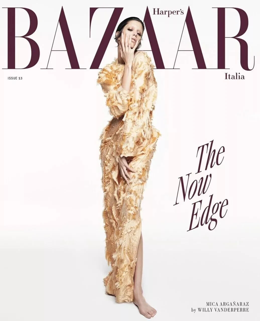 MICA ARGANARAZ NEW HARPER'S BAZAAR ITALY MAGAZINE SEPTEMEBR 2024 LULU TENNEY