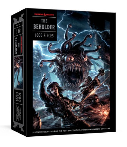 The Beholder Puzzle: A Dungeon & Dragons Jigsaw Puzzle: Jigsaw Puzzles for