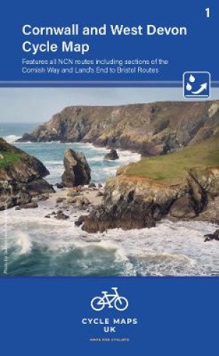 Cornwall & West Devon Cycle Map 1 (Cycle Maps UK) by Cycle Maps UK