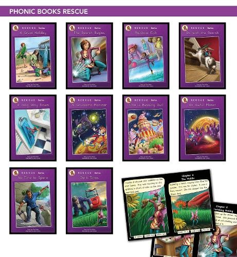 Clair Baker Drew Wilson Phonic Books Rescue (Mixed Media Product)