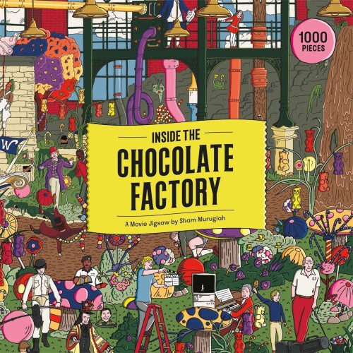 Inside the Chocolate Factory: A Movie Jigsaw Puzzle by Little White Lies