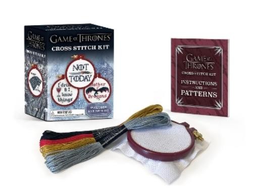 Running Press Game of Thrones Cross-Stitch Kit (Mixed Media Product) RP Minis