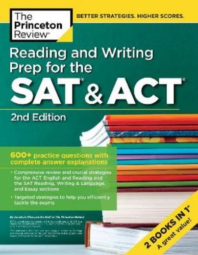 Review Princeton Reading and Writing Prep for the SAT and ACT (Tascabile)