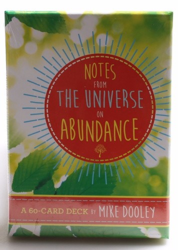Notes from the Universe on Abundance: A 60-Card Deck by Mike Dooley [Gift/Card]