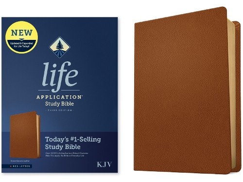 Tyndale KJV Life Application Study Bible, Third Edition,  (Rilegato in ecopelle)