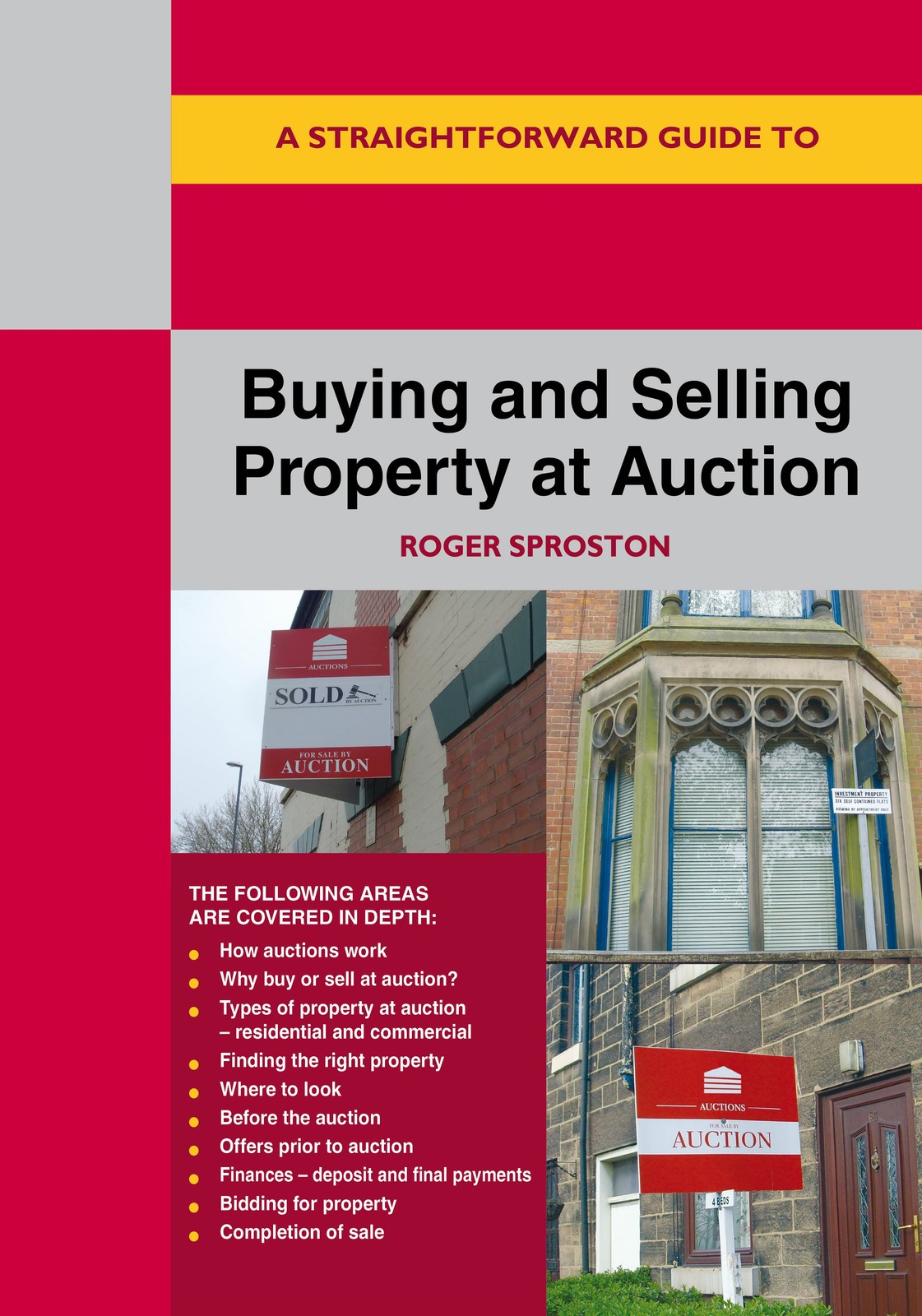 Roger Sproston A Straightforward Guide to Buying and Selling Propert (Tascabile)
