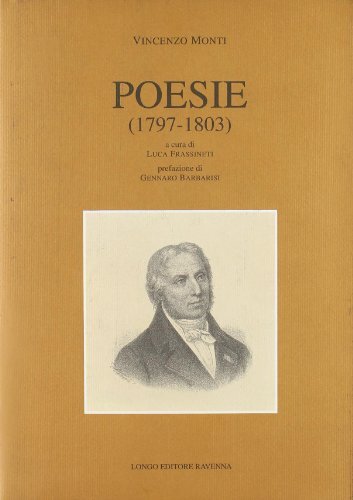 9788880631651 Poesie (1797-1803) - Vincenzo Monti