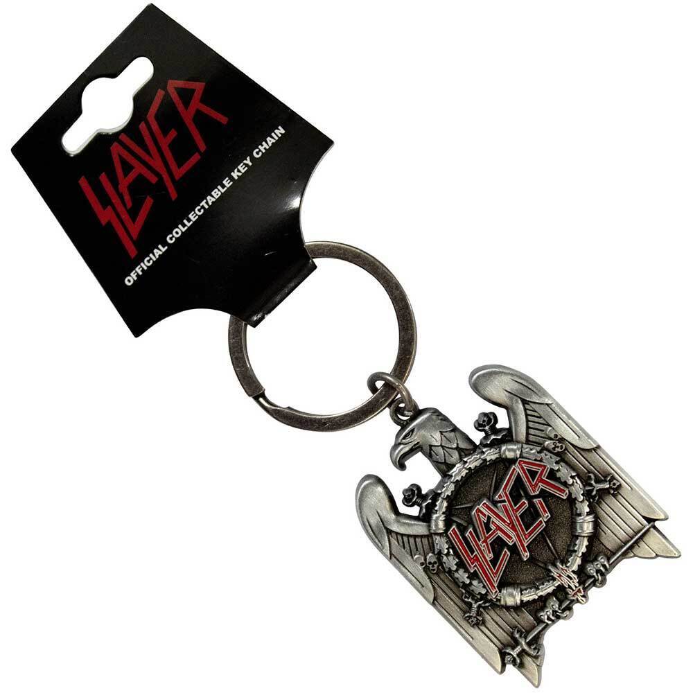 Slayer Keychain: Silver Eagle V2 (Die-Cast Relief) -