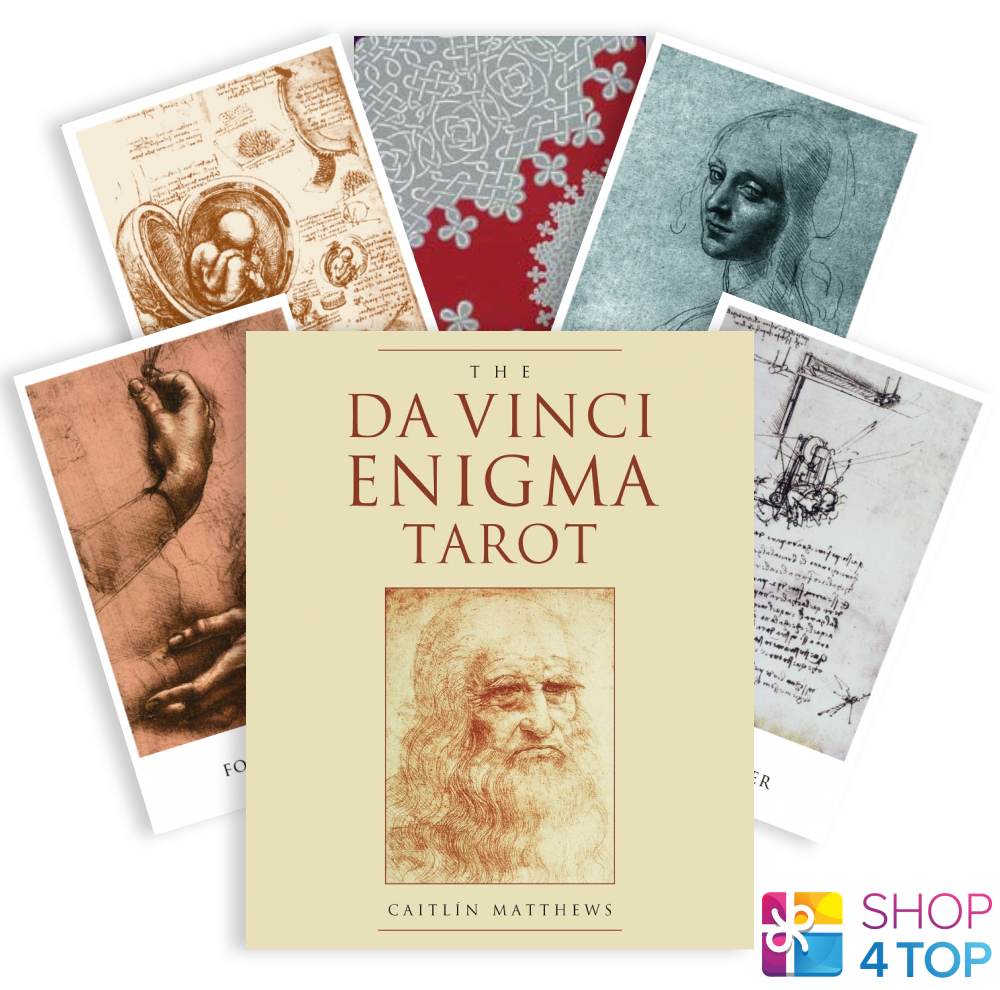 The da Vinci Enigma Tarot Carte Set Tavola Schiffer Publishing Matthews Book New