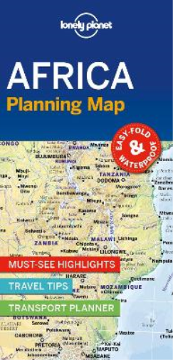 Lonely Planet Africa Planning Map (Map) Map