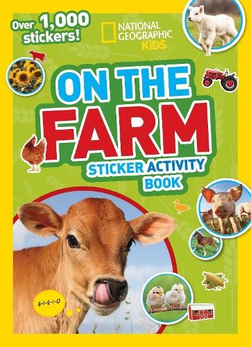 National Geographic Kids On the Farm Sticker Activity Book (Tascabile)