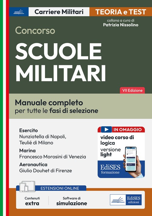 Concorso Scuole militari - 2025 - Edises professioni & concorsi