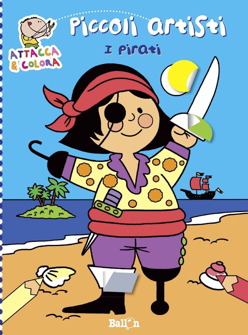 Pirati. Occhietti furbetti. Con adesivi - Ed. AMZ