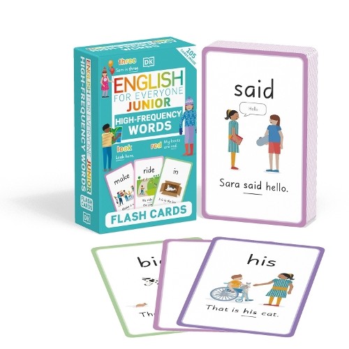 English for Everyone Junior High-Frequency Words Flash Cards (Cards)