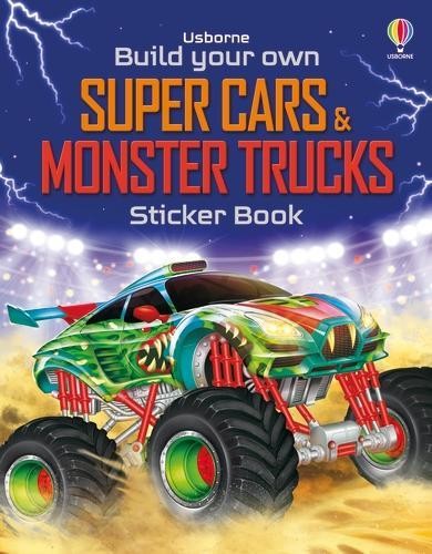Simon Tudhope Build Your Own Super Cars and Monster Trucks Sticker B (Tascabile)
