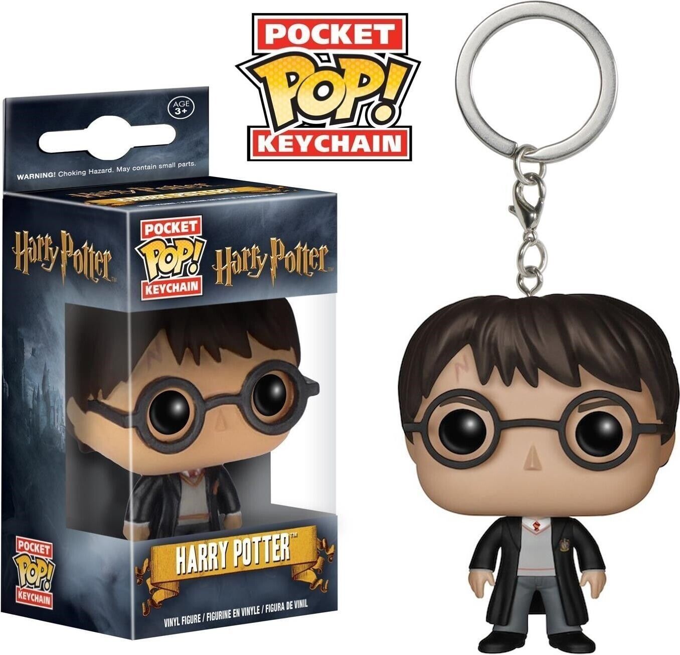 Harry Potter: Funko Pop! Pocket Keychain - Harry Potter (Portachiavi) -