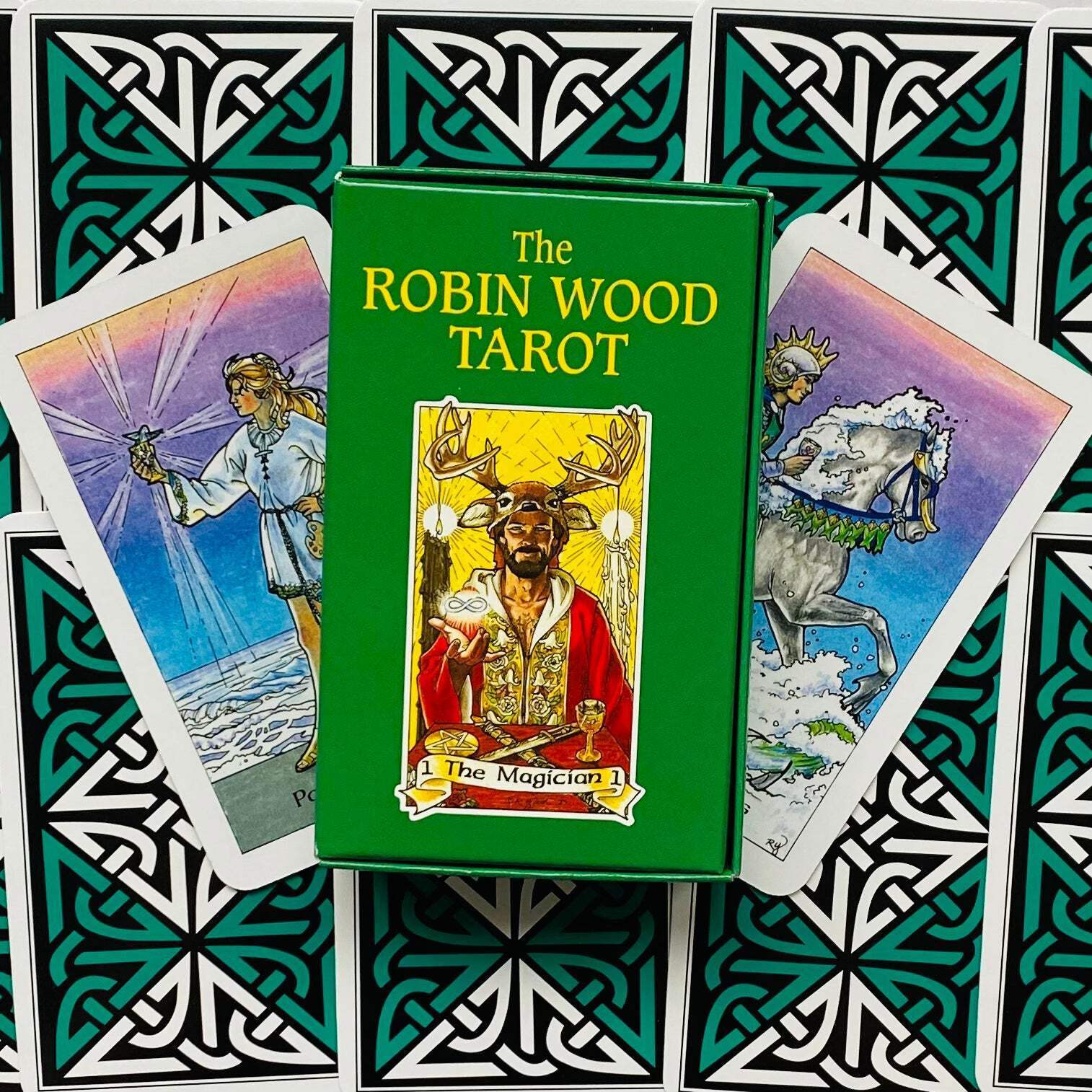 Il Mazzo Di Carte Tarot Robin Wood Esoterico Llewellyn NUOVO