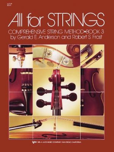 All for Strings Book 3 Violin (All For Strings) by Frost, Robert [Sheet music]