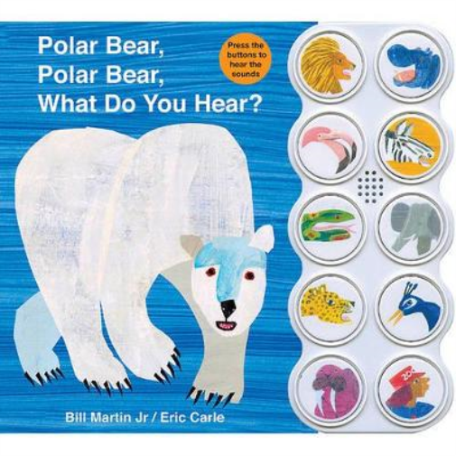 Eric Carle What Do You Hear? Polar Bear, Polar Bear (Mixed Media Product)