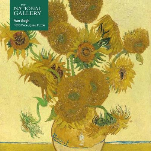 Adult Jigsaw Puzzle National Gallery: Vincent Van Gogh, Sunflowers: 1000-Piece