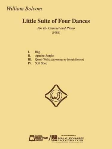 William Bolcom Little Suite of Four Dances (Tascabile)
