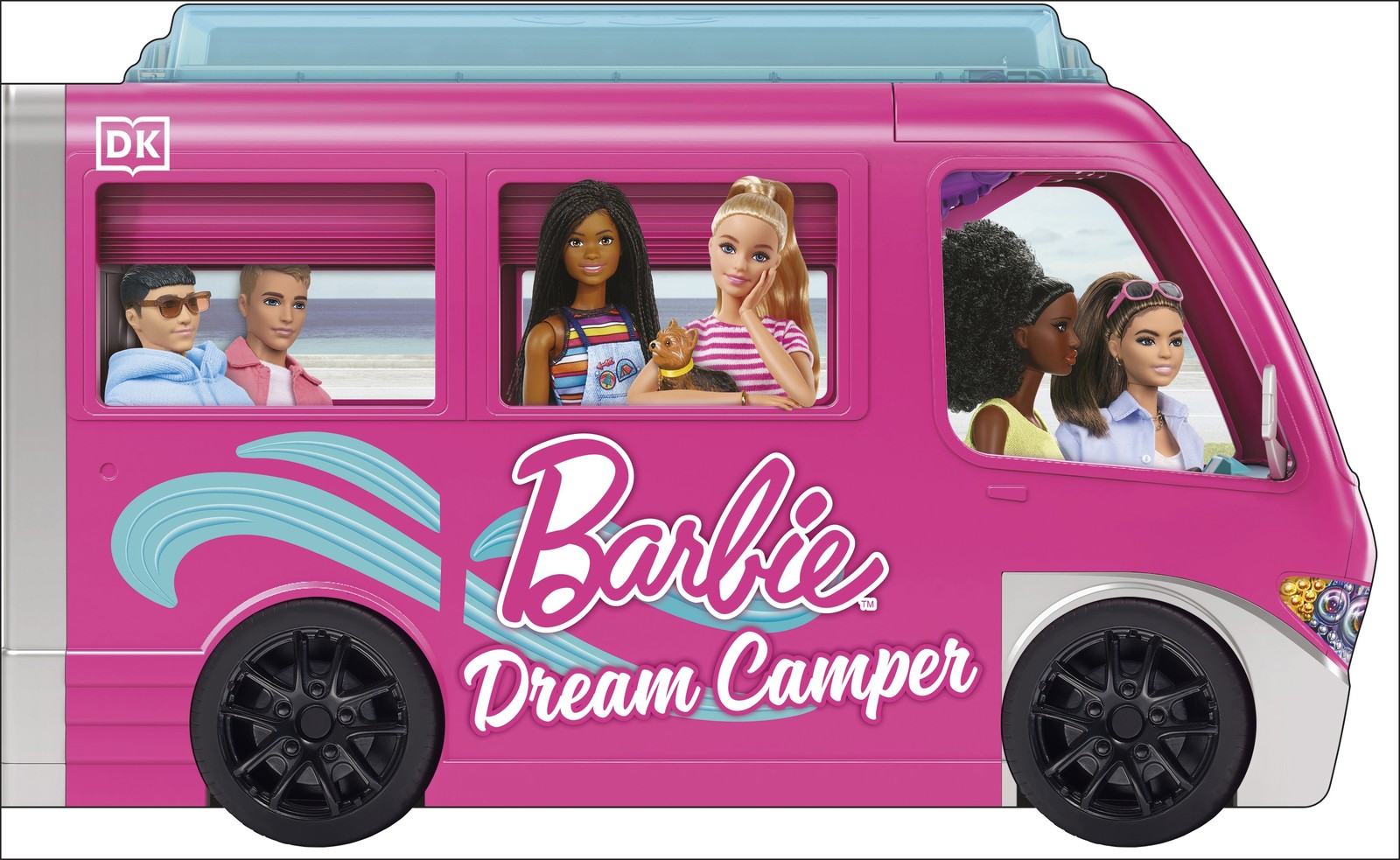 Barbie Dream Camper (Libro di cartone) WHEELIE BOOKS