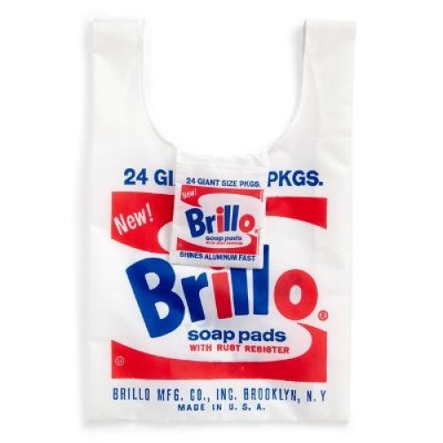 Andy Warhol Brillo Reusable Tote Bag by Galison [Other merchandise]