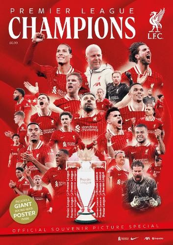Liverpool FC CHAMP20NS - Premier League winners 24/25: Official LFC magazine
