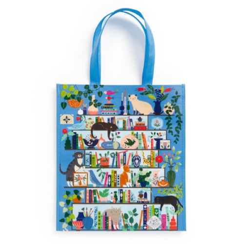 Purrfect Nook Reusable Shopping Bag by Galison [BOOK]
