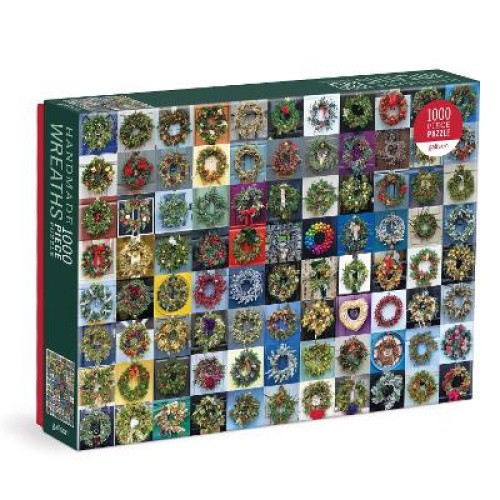Handmade Wreaths 1000 Piece Puzzle by Galison [Jigsaw]