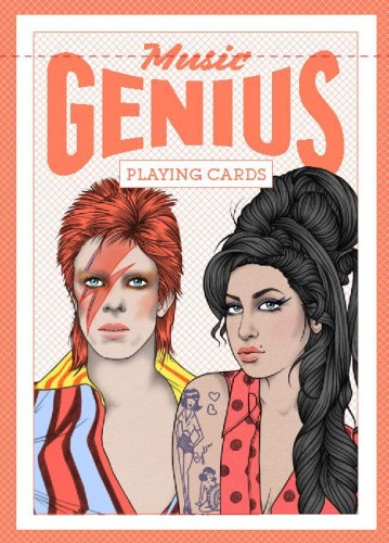Genius Music (Genius Playing Cards) (Genius Playing Cards) by Rik Lee