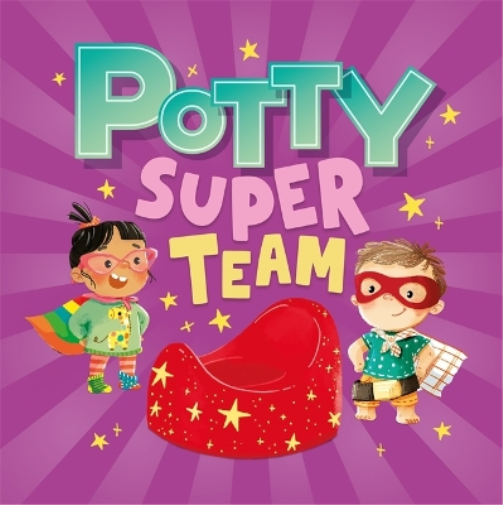 Potty Super Team (Libro di cartone) Potty Training for Toddlers