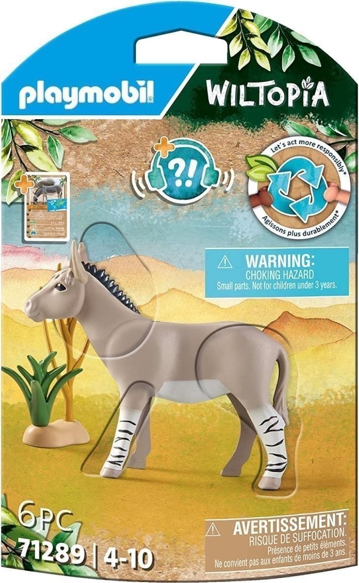 Playmobil: 71289 Wiltopia -Asino Selvatico Africano -