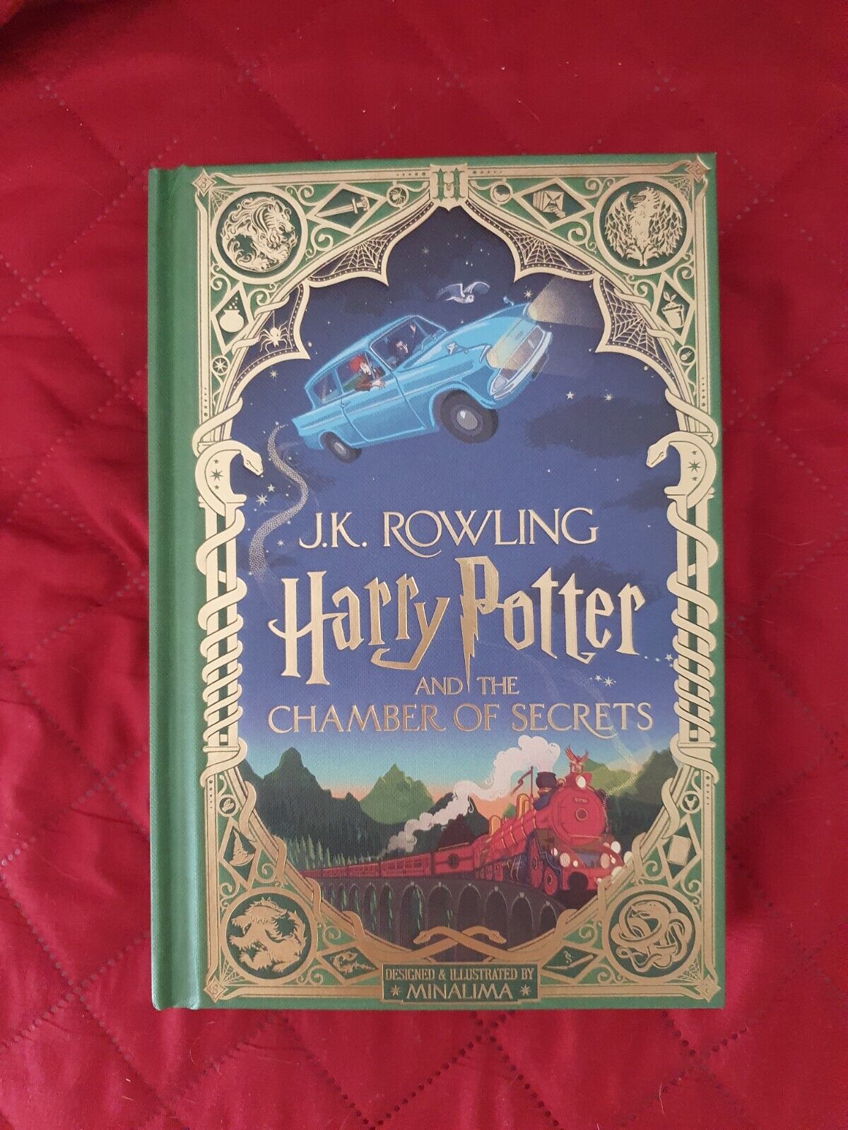 Harry Potter and the Chamber of Secrets Minalima First Edition, Prima Stampa New